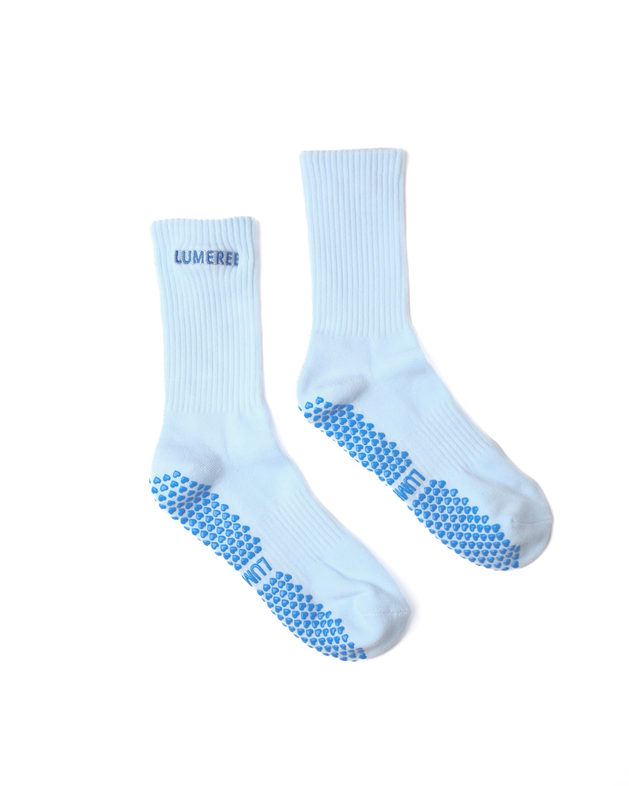 Sky Blue Grip Sock