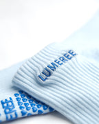 Sky Blue Grip Sock