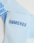 Sky Blue Grip Sock
