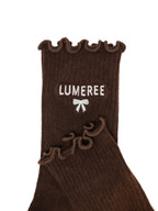 Mocha Grip Socks